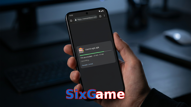 Main screen of SixGame apk page for PK players
