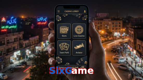 Main screen of SixGame app page for PK players