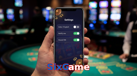 Game list for SixGame app section