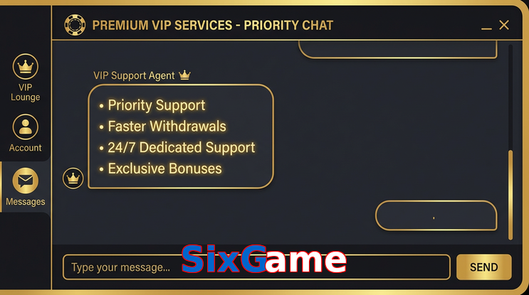 Payment and PKR controls in SixGame
